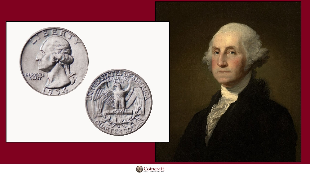US Dollars Commemorating former President George Washington - Coincraft